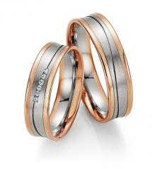 Nowotny-Collection Ruesch White gold red gold Marryring